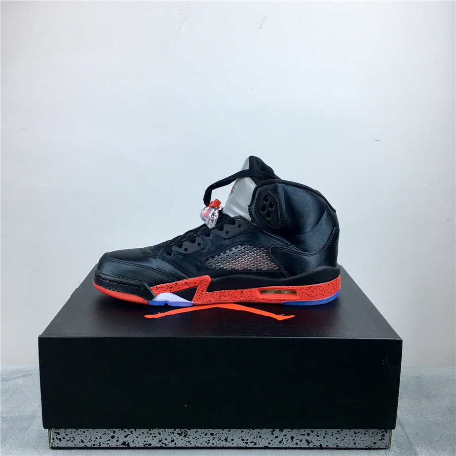 Air Jordan 5 Satin Bred Shoes